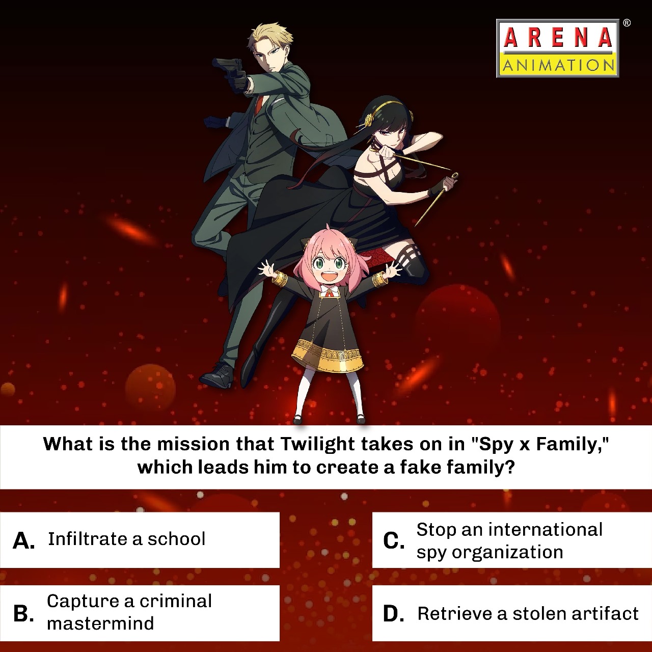 Spy × Family is an anime television series